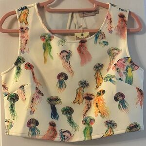 The Wanderlust Top (Jellyfish)